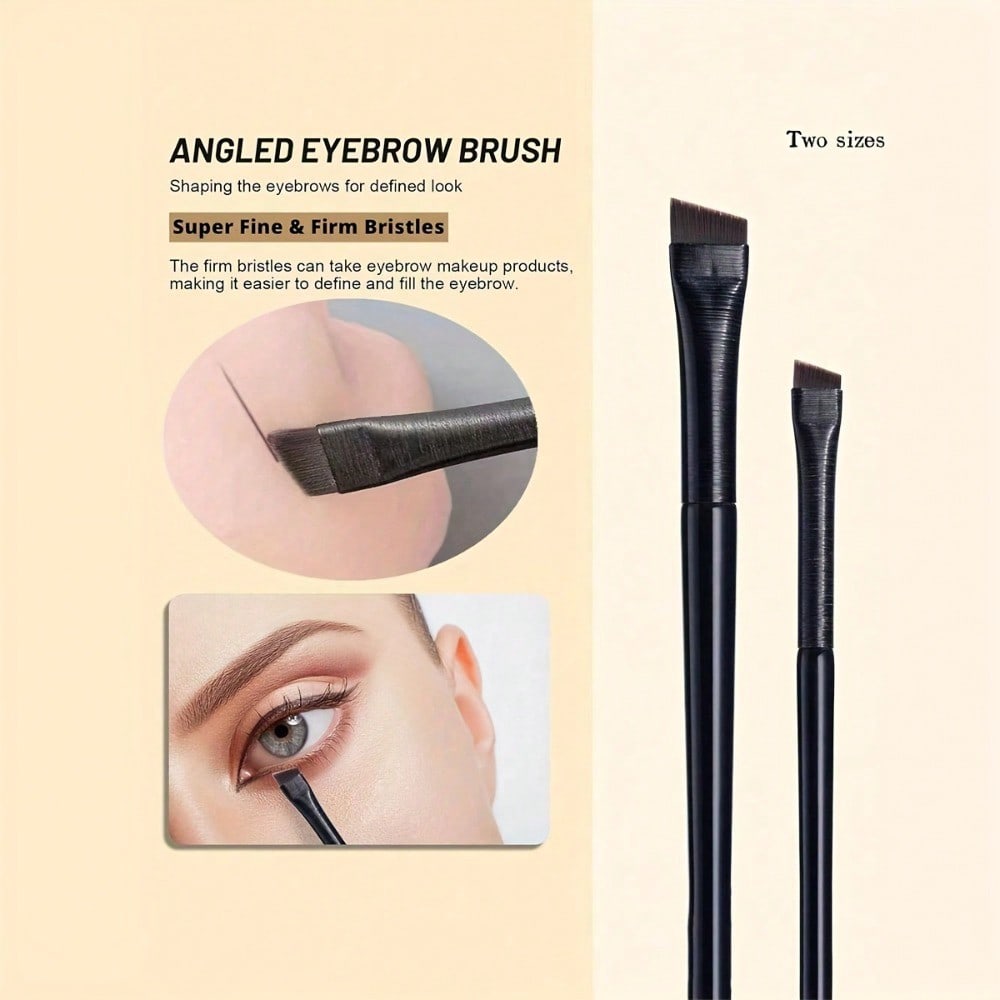 5 Set Kuas Rias, Kuas Eyeliner - Detailing Brush Set ulasan dan harga