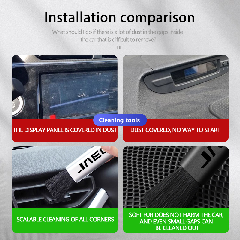 Pembersih Interior Mobil Sikat - Detailing Brush Set ulasan dan harga